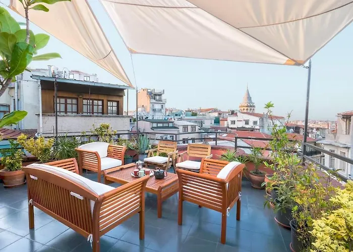 High Garden Rooftop Terrace Around Galata Tower 公寓 伊斯坦布尔